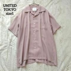UNITED TOKYO　ユナイテッドドウキョウ　オープンカラーシャツ