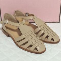 GALERlE VlE♡ギャルリーヴィー♡サンダル♡23.5♡レザー♡ホワイト GALERIE VIE グルカサンダル｜トゥモローランド 公式通販