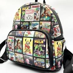 ディズニー100周年記念デイバッグ メタリックシルバー美品 ☆未使用☆ ディズニー100周年デザイン トートバッグ シルバー