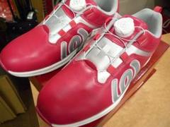 MU-SPORTS・お洒落なゴルフシューズ・PNK・22.5㎝/新品!