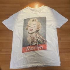 レア 希少 マリリン・モンロー tシャツ ムービー ホワイト 女優 プリント