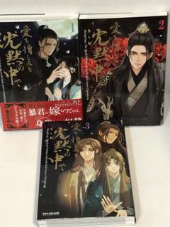 愛も憎しみも沈黙の中で 全巻　1〜3 初版　続刊
