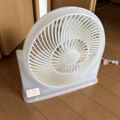 中型スタンド式円形ファン ホワイトのサムネイル
