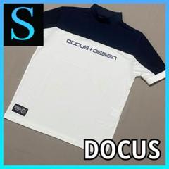 DOCUS　ポロシャツ　Lサイズ　ポロシャツ　刺繍多数　Lサイズ　ドゥーカス　白 DOCUS HARAKEN DCM24A013 Long Sleeve BD Pro / ドゥーカス 長袖