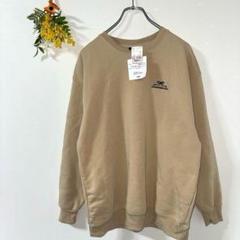 しまむら　POMPOMPURIN ベージュ スウェット　新品タグ付き