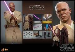 ホットトイズ スターウォーズ メイス・ウィンドゥ フィギュア 未開封 新品 ムービー・マスターピース スター・ウォーズ EP2 1/6 メイス