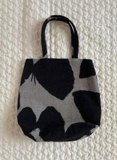 80.ミナペルホネン*タンバリン 保冷バッグ ランチバッグ ハンドメイド mina perhonen - mina perhonen タンバリンランチトートバッグの