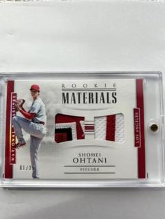 大谷翔平(1/25) 2018 ルーキーレリック実使用パッチカード