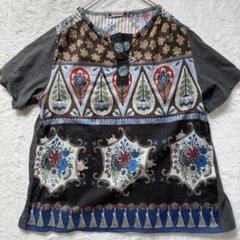 アルベロベロ カットソー スキッパー ブタさん ビジュー アルベロベロ カットソー スキッパー ブタさん ビジュー - メルカリ