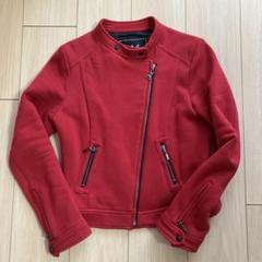 美品✨アニエスベー プレッション レザージャケット スエード 38 agnes b. - 美品 アニエスベー レザージャケット レディース