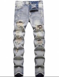 GUAPI ダメージ加工 ブーツカットデニム　28インチ GUAPI ダメージ加工 ブーツカットデニム 28インチ （理想の