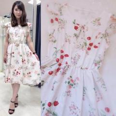 レッセパッセ 花柄 りぼん ワンピース レッセパッセ 花柄ワンピース - メルカリ