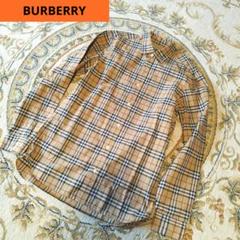 BURBERRY　現行モデル　ノバチェック　スタンダードシャツ　シャツ