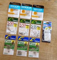 BKK FAST SNAP、OWNER スプリットリング、シングルフック等セットのサムネイル