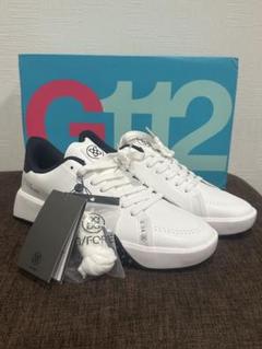 G/FOREメンズシューズG.112　ホワイト×ネイビー　27㎝