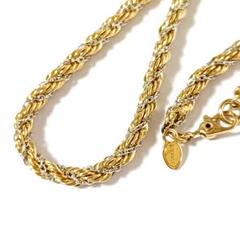 モネ♥ネックレス ゴールド シルバー チェーン シンプル 美品 MONET