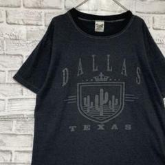 USA製90sヴィンテージTシャツ！シングルステッチ　ブラック半袖古着L721