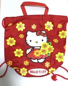 サンリオ　ハローキティ　レトロ　レア　希少　キティちゃん&ヒマワリ　プールBAG