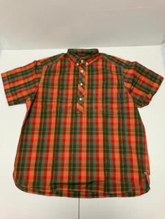 90s～00s OLD STUSSY 　チェック　ボタンダウン　半袖シャツ