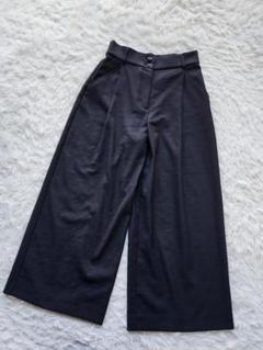 PLST　リネンブレンド　ワイドパンツ