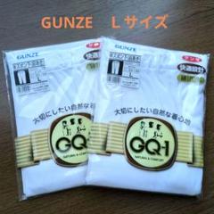 新品！GUNZE GQ-1 半ズボン下着 Lサイズ 2枚組