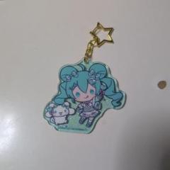 VOCALOID ピアプロ×サンリオ 初音ミク アクリルキーホルダー