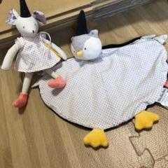 【専用】ムーランロティ ネズミのミミ ふくろうのおしゃぶりタオル