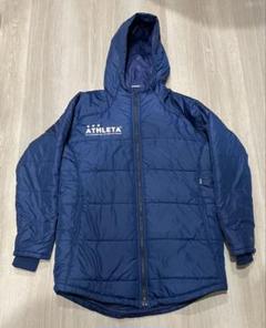 聖和学園 ATHLETA ベンチコート ネイビー L アスレタ JR ベンチコート ATHLETA サッカー フットサル