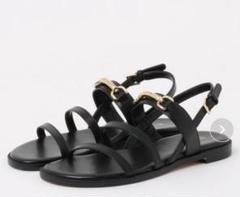 MICHAEL KORS CARSON フラットサンダル ブラック