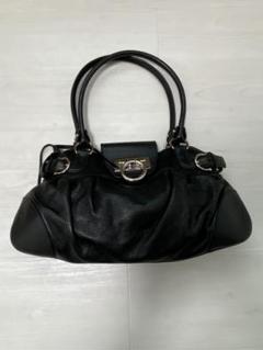 【極美品】フェラガモ 2way ハンドバッグ ロゴ シボ革 ブラック レザー 楽天市場】フェラガモ（2way・3wayバッグ｜レディースバッグ