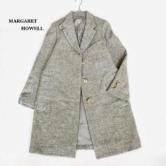 MARGARET HOWELL ツイード・チェスターコート 美品 希少✨MHL. 代官山店10周年限定 チェスターコート マーガレット