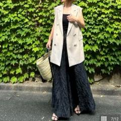 シーニュ cygne ジレ julie ベージュ　ベスト シーニュ ベスト