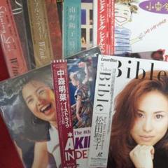 松田聖子、中森明菜、森口博子、小泉今日子、南野陽子、Wink
