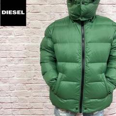 【☆新品同様☆】未使用級 極美品 DIESEL ダウンジャケット XL 緑 極上