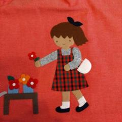 新品　タグ付　ファミリア　デニムバッグ お花屋さん　2017年AW 手刺繍　ねこ 新品 タグ付 ファミリア デニムバッグ お花屋さん 2017年AW 手