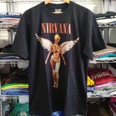 ニルヴァーナ 両面プリント バンドＴシャツ XL