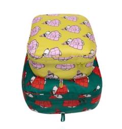 BAGGU ラージ パッキングキューブセット スヌーピー パファースヌーピー BAGGU ラージ パッキングキューブセット スヌーピー パファー