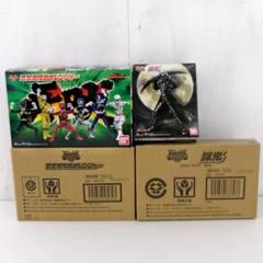 30▢SHODO SUPER 百獣戦隊ガオレンジャー + 狼鬼 NS0627-2 SHODO SUPER 狼鬼【プレミアムバンダイ限定】｜発送日：2022年6