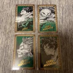 緑谷出久　ヒロアカ　原画展　箔押しクリアカードのサムネイル