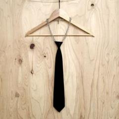【新品】【最終値下】KISHIDAMIKI chain tie chain tie - blue stripe | KISHIDAMIKI