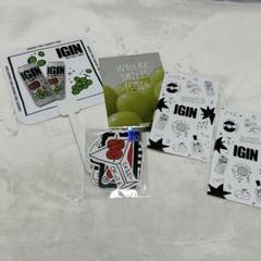 IGIN 梨泰院POPUP ステッカーセット JIN BTS レアおまけ付き❶