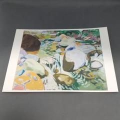 硲 伊之助、室内、希少大判画集画、新品額・額装付 - メルカリ