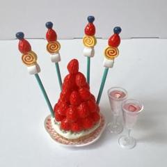 リーメント ぷちサンプルシリーズ まめたまいちご いちごで
