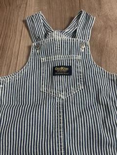 オシュコシュ OSHKOSH B'GOSH オーバーオール　ヒッコリー　100