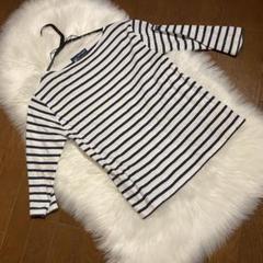 Saint James ボーダー　七分シャツ