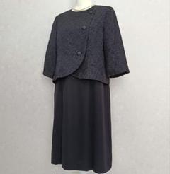 東京ソワール　現行タグ　セットアップ風ワンピース　礼服喪服　大きいサイズ 15号