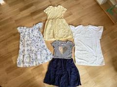 【美品】Gapキッズ XL/150 夏物ワンピース4点セット♡通学・お出かけに