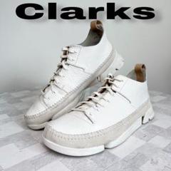 Clarks Originalsトライジェニック　ペイントスニーカー24.5cm Clarks(クラークス）の名作 Trigenic（トライジェニック）が進化