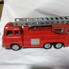 バンダイ　キングサイズ消防車　ブリキ　当時物　希少 BANDAI - バンダイ キングサイズ消防車 ブリキ 当時物 希少の