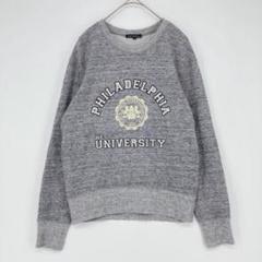 23区　スウェット　ポケット付き　 38 サイズ 9号　ブルー　着用1回　美品 楽天市場】ロゴスウェットプルオーバー(大きいサイズ) ／ 裏毛